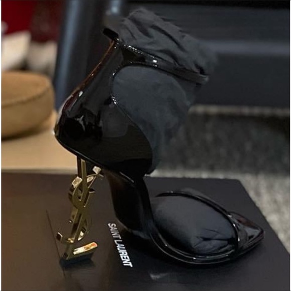 ‼️WOW🤩 YVES SAINT LAURENT Opyum High Heel PUMPS‼️100% AUTHENTIC ‼️EUC‼️Black/… - Picture 3 of 10